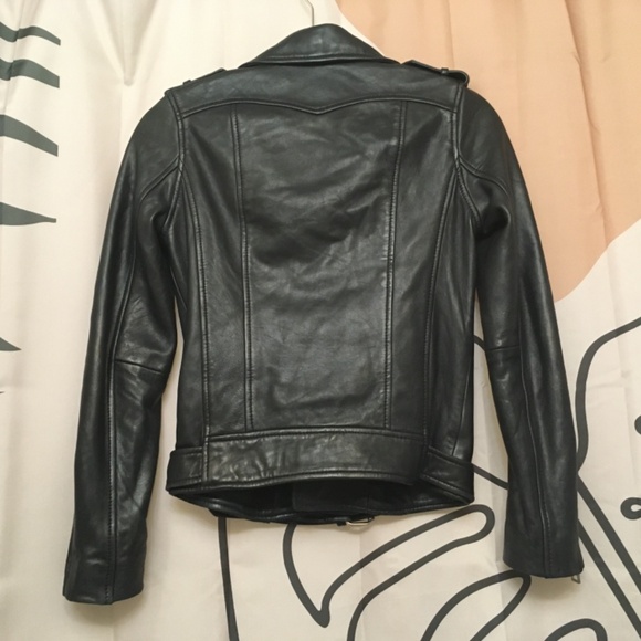 Maje Leather Jacket - Picture 2 of 9